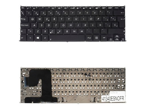Clavier espagnol 90NB0FK3-R30300 pour Asus VivoBook Flip 12 TP203 Sans cadre