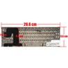 Spanish Keyboard 90NB0FK3-R30300 for Asus VivoBook Flip 12 TP203 Frameless