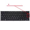 Teclado Espanhol 90NB0FK3-R30300 para Asus VivoBook Flip 12 TP203 Sem Moldura