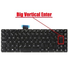 Spanish Keyboard for Asus VivoBook X402 S400C frameless, reference AEXJ7U00010