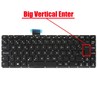 Teclado Espanhol para Asus VivoBook X402 S400C sem moldura, referência AEXJ7U00010