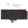 Teclado espanhol 7VR7F para Dell Latitude 7310 2-em-1 retroiluminado sem moldura