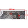 Spanish Keyboard MP-08A76E0-F51 for Exo Netbook B10 and LN10 with frame
