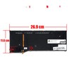 Teclado Español para Fujitsu LifeBook U727 U728 U729 P727 P728 con referencia CP724817-01
