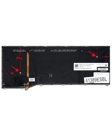 Teclado Espanhol para Fujitsu LifeBook U727 U728 U729 P727 P728 com referência CP724817-01