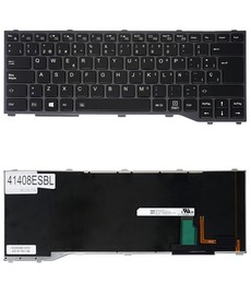 Spanish Keyboard for Fujitsu LifeBook T937 T938 T939 with reference CP724511-01