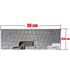 Teclado Espanhol V092328MK1 para portátil Gigabyte E1425 e NEC LL750