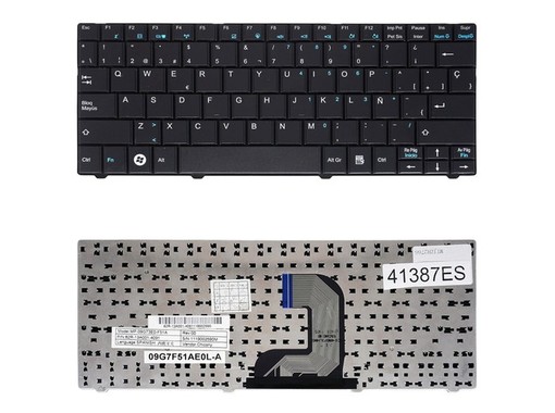 Spanische Tastatur MP-09G73E0-F51A für Hasee F51 und Philco PHN 11A mit Rahmen