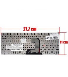 Teclado Español MP-09G73E0-F51A para Hasee F51 y Philco PHN 11A con marco