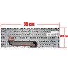 Clavier espagnol DOK-V6369A pour ordinateur portable Hasee UI41 UI43 UI45 UI47 avec cadre