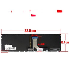 Spanish Keyboard for HP 15-FC 15-FD with backlight N36750-001