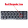 Spanish Keyboard N36750-001 for HP 15-FC and 15-FD laptop Gray frameless