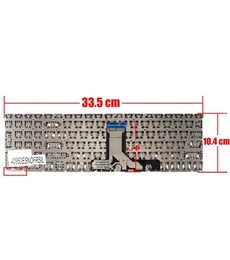 Clavier espagnol pour HP 15-FC 15-FD avec référence N36750-001
