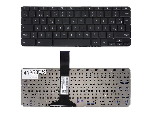 Spanish Keyboard 788699-001 for HP ChromeBook 11-G2 11-G3 11-G4