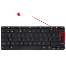 Clavier Espagnol 788699-001 pour HP ChromeBook 11-G2 11-G3 11-G4