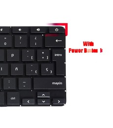 Teclado Espanhol 788699-001 para HP ChromeBook 11-G2 11-G3 11-G4
