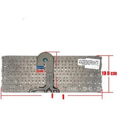 Teclado Español 921809-001 para HP Chromebook x360 11-AE Blanco sin marco