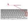 Clavier espagnol 921809-001 pour HP Chromebook x360 11-AE Blanc sans cadre