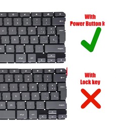 Teclado Español 921809-001 para HP Chromebook x360 11-AE Gris Sin Marco