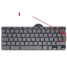 Spanische Tastatur 921809-001 für HP Chromebook x360 11-AE Grau Ohne Rahmen