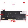 Clavier Espagnol pour HP Elite Folio 13.5 2-en-1 M50327-001 rétroéclairé