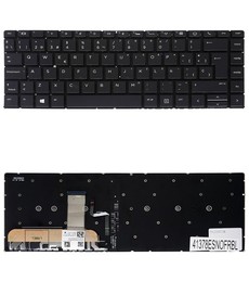 Clavier Espagnol L41040-001 pour HP Elitebook x360 1040 G4 G5 G6 rétroéclairé