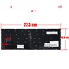 Teclado Espanhol L40527-001 para HP Elitebook x360 830 G5 e G6 retroiluminado