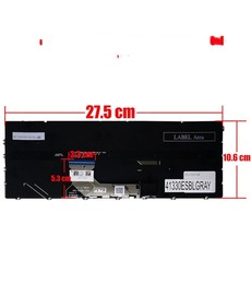 Spanish Keyboard for HP Envy Spectre x360 13-BF N15667-041 backlit frameless