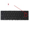 Spanish Keyboard for HP Pavilion 14-V without frame, reference 773713-001