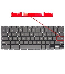 Teclado Espanhol M03451-001 para HP Pro C640 Chromebook Cinzento Sem Moldura