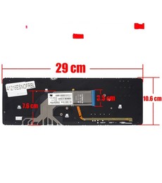 Teclado Español para HP ProBook 440 G1 440 G2 con referencia 767476-001, retroiluminado y sin marco