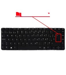 Spanische Tastatur für HP ProBook 440 G1 440 G2 mit Referenz 767476-001, hintergrundbeleuchtet und ohne Rahmen