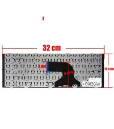 Teclado Espanhol para HP ProBook 4440s com moldura cinzenta, referência 702238-001