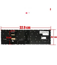Teclado Espanhol para HP ZBook Fury 16 G9 G10 G11 com referência N19205-001