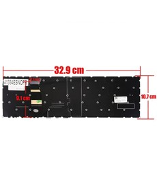 Spanish Keyboard SN1A93B for HP ZBook Fury 16 G9 G10 G11 Frameless
