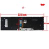 Clavier Espagnol 9Z.NGPBH.00J pour Huawei MateBook D16 2024 Rétroéclairé