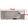Spanish Keyboard for Lenovo 100e Chromebook 5M11C94673 no frame