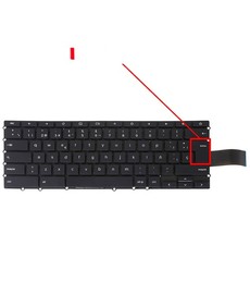 Clavier espagnol 5M11C89153 pour Lenovo 14e Chromebook Gen 2 et IdeaPad 3 Chrome 14APO6 sans cadre