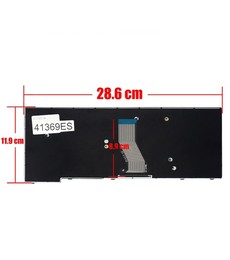 Spanish Keyboard 25215343 for Lenovo E40-70 E40-80 with black frame