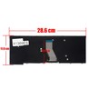 Spanische Tastatur 25215343 für Lenovo E40-70 E40-80 mit schwarzem Rahmen