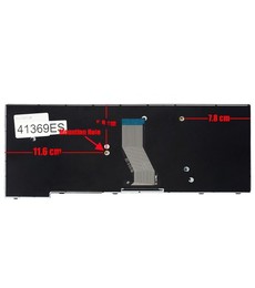 Spanish Keyboard 25215343 for Lenovo E40-70 E40-80 with black frame