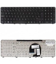 Clavier Espagnol pour HP Pavilion DV7-4000 series avec référence 608557-071