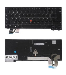 Spanish Keyboard 5N21D68076 for Lenovo ThinkPad T14 G3 G4, P14s G3 G4 and L14 G3 G4