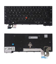 Spanish Keyboard 5N21D68076 for Lenovo ThinkPad T14 G3 G4 and P14s G3 G4 with pointer