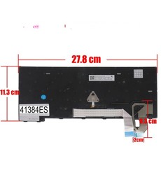 Spanish Keyboard 5N21D68076 for Lenovo ThinkPad T14 G3 G4 and P14s G3 G4 with pointer