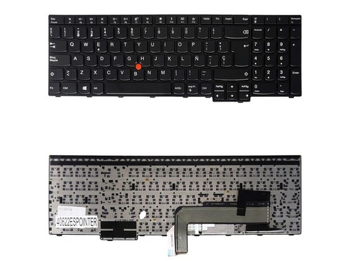 Teclado Español con Pointer 01AX123 para Lenovo Thinkpad E570 y E575