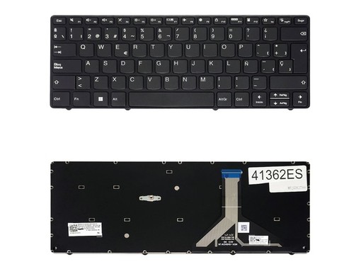 Teclado Español 5N21L44145 para Lenovo Yoga 100w 300w 500w Gen 4 con marco