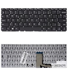 Clavier Espagnol 5CB0M36303 pour Lenovo Yoga 310-11 et 710-11 sans cadre