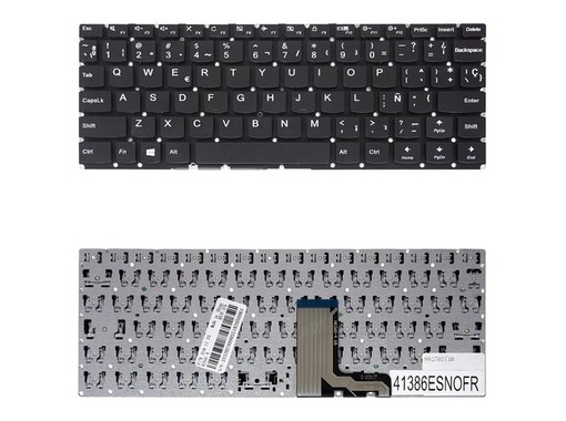 Spanische Tastatur 5CB0M36303 für Lenovo Yoga 310-11 und 710-11 ohne Rahmen