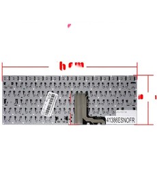 Clavier Espagnol 5CB0M36303 pour Lenovo Yoga 310-11 et 710-11 sans cadre